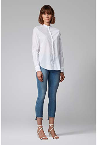 BOSS Efelize_17 Blusa, Blanco (White 100), 40 para Mujer