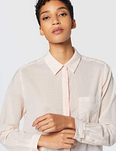 BOSS Egyp Blusa, Rosa (Light/Pastel Pink), 38 para Mujer