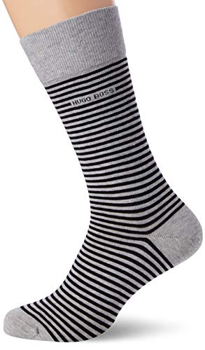 BOSS Marc RS Stripe CC Calcetines, Silver40, 39-42 para Hombre