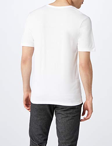 BOSS T-Shirt RN 3p Co Camiseta para Hombre, Blanco (White 100), Large, pack de 3