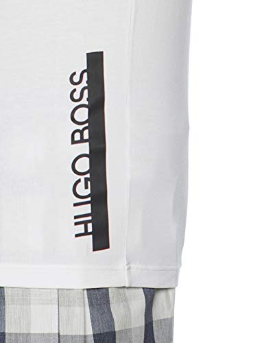 BOSS Tank Top Identity Camiseta sin Mangas, Blanco (White 100), Medium para Hombre
