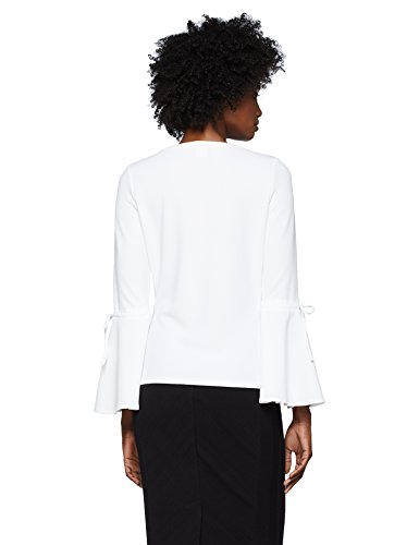 BOSS Tatiny blusa, Blanco (White 100), X-Small para Mujer