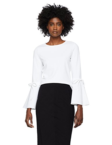 BOSS Tatiny blusa, Blanco (White 100), X-Small para Mujer
