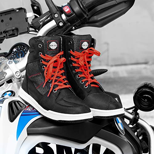 Botas de Moto para Hombre, Zapatillas de Moto Casuales Antideslizantes, Zapatillas de Motocross …