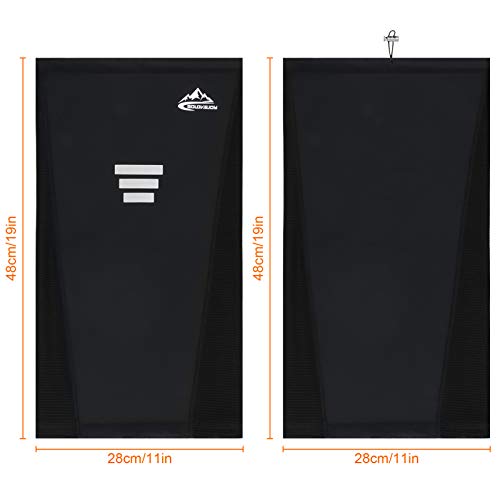 Braga Cuello Hombre Invierno Impermeable Bragas Moto Braga Termica Mujer Cuello Calentador de Cuello Elástica Polainas Polar Mascarilla Cuello para Deporte Esquí Ciclismo Correr Senderismo Caza