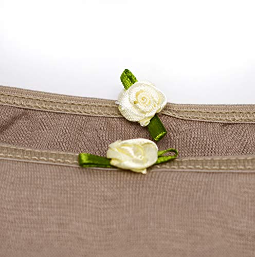 Bragas Mujer Pack de 6 Hechas de Algodón Braguita Cómoda Estilo Básico Cadera Ancha de Tallas Grandes Ropa Interior Femenina Barata de Calidad Ideal para Invierno