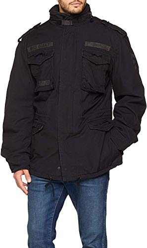 Brandit M-65 Giant Chaqueta, Schwarz (Schwarz 2), X-Large para Hombre