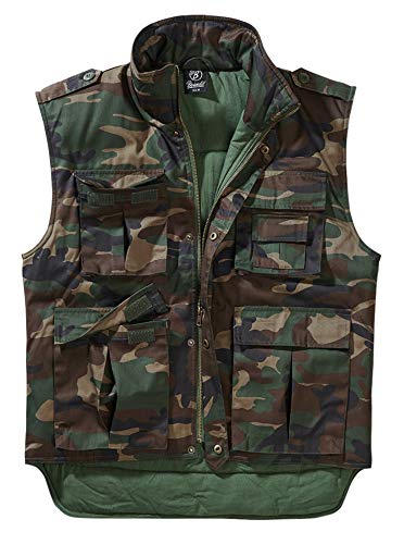 Brandit Ranger Weste Chaqueta, Woodland, 4XL para Hombre