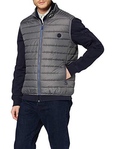 BRAX Style Willis Zero Down Ultralight Chaleco, gris, XXXXX-Large para Hombre