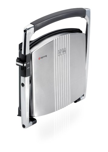 Breville VST026 Sandwichera tipo Panini 2000W, 2000 W, 3 Decibeles, Acero Inoxidable