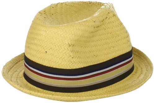 BRIXTON Unisex – Sombrero con ala Castor, Primavera/Verano, Unisex Adulto, Color Tan Straw, tamaño Large