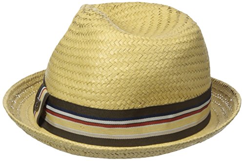 BRIXTON Unisex – Sombrero con ala Castor, Primavera/Verano, Unisex Adulto, Color Tan Straw, tamaño Large