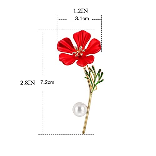 Broches 1 unids con Clase de Flores con Clase de Mujer Bufanda de Pin Bufanda Bufanda Chal Insignias Recuerdo Regalo de Moda para Amily o Amigos Mujer Broche