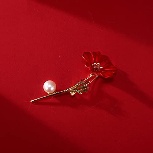 Broches 1 unids con Clase de Flores con Clase de Mujer Bufanda de Pin Bufanda Bufanda Chal Insignias Recuerdo Regalo de Moda para Amily o Amigos Mujer Broche