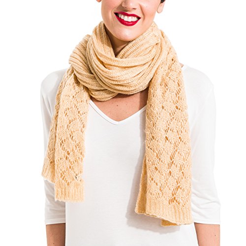 Bufanda Pañuelo Cuello de Mujer de Invierno Suave Clásico Elegante (SS15)