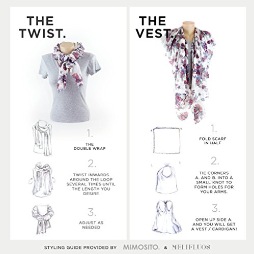 Bufanda para mujer, ligera, diseño de mariposa, para otoño e invierno, bufandas y chales - rosa - Talla única