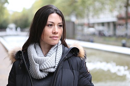 Bufanda unisex negro Talla única