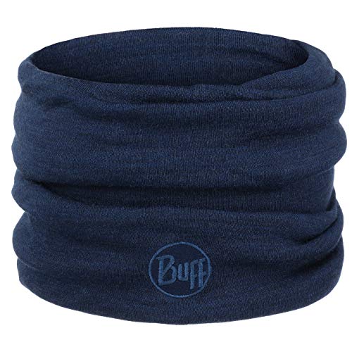 Buff Solid Calentador Lana Merino Heavy, Unisex Adulto, Denim, Talla única