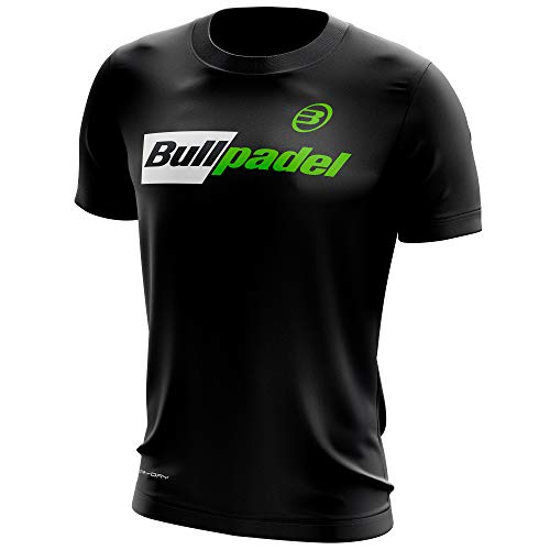 Bullpadel Camiseta ODP (M, Negro)