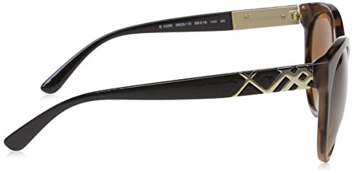 BURBERRY 0BE4236 362313 56 Gafas de sol, Marrón (Spotted Brown/Browngradient), Mujer