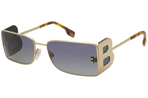 BURBERRY Gafas de sol BE3110 10174L Gafas de sol Mujer color Azul oro tamaño de la lente 57 mm