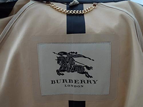 BURBERRY London DE 38 - Abrigo para mujer, algodón, color beige y crema