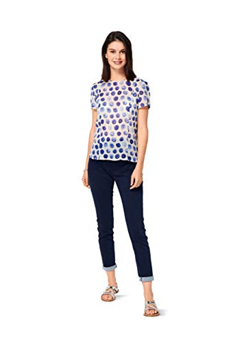 BURDA 6525 - Patrón de costura para camiseta de mujer (talla 38-20)