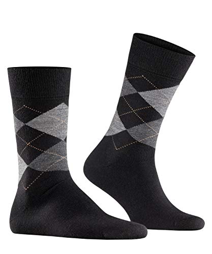 Burlington 21182 - Calcetines cortos para hombre, color negro 3000, talla EU 40-41