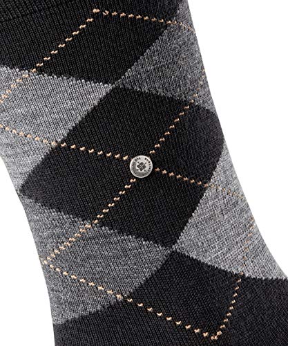 Burlington 21182 - Calcetines cortos para hombre, color negro 3000, talla EU 40-41
