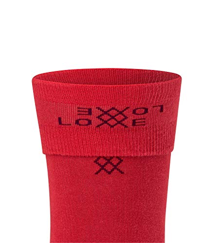 Burlington Calcetines Secret Love Message Box de algodón para hombre, color rojo, reforzados, sin patrón, transpirables, delgados y lisos, en caja de regalo, 1 par Rojo (Red 8009) 40-46