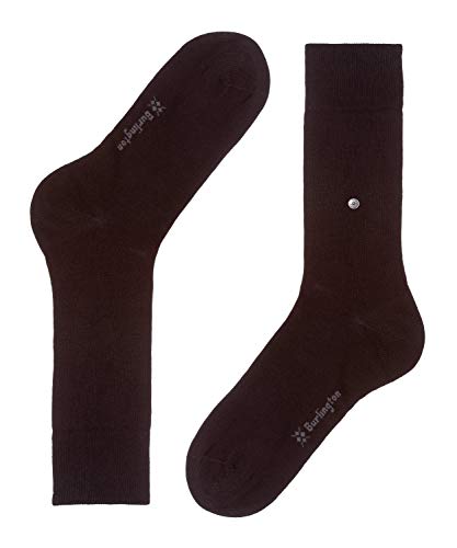 Burlington Everyday Uni Baumwolle Einfarbig 2 Paar Calcetines, Negro (Black 3000), 7-10 (Talla del fabricante: 40-46) (Pack de 2) para Hombre