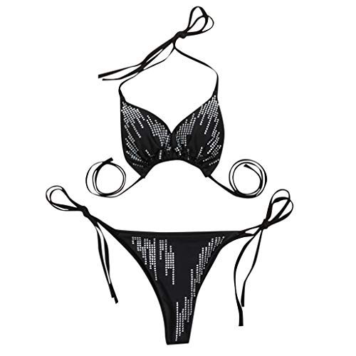 Buyaole,Bikini Flores Mujer,Tankini Lunares,Traje De BañO Rojo Mujer,Vestidos Cortos Mujer Sexy,Ropa Mujer Talla Grande Barata