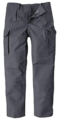 BW-ONLINE-SHOP - Pantalones de camuflaje del ejército alemán gris 54