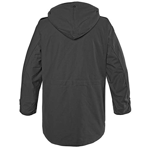 bw-online-shop Parka del ejército alemán con forro Negro 48 cm