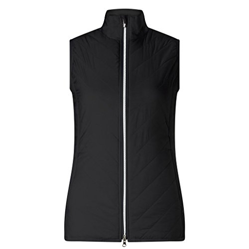 Callaway Puffer Vest Chaleco de Golf, Mujer, Negro, M
