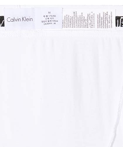 Calvin Klein 3P Trunk, Bóxer para Hombre, Blanco, M, (Pack de 3)