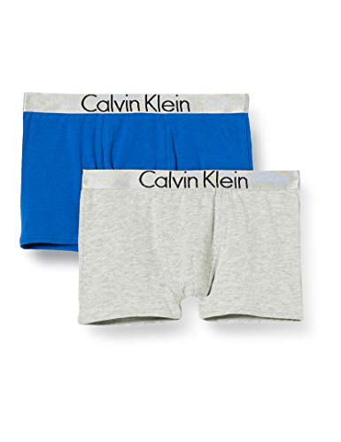 Calvin Klein Bañador Niños, Azul ( 1 Trueblue/1greyheather ), 14-16