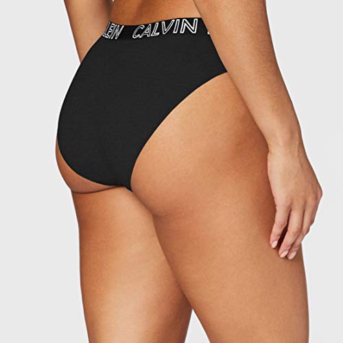 Calvin Klein Bikini Bóxers, Negro (Black 001), M para Mujer