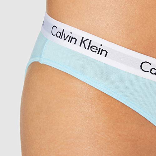 Calvin Klein Braguita de Bikini, Azul (Frozen FZ6), XL para Mujer