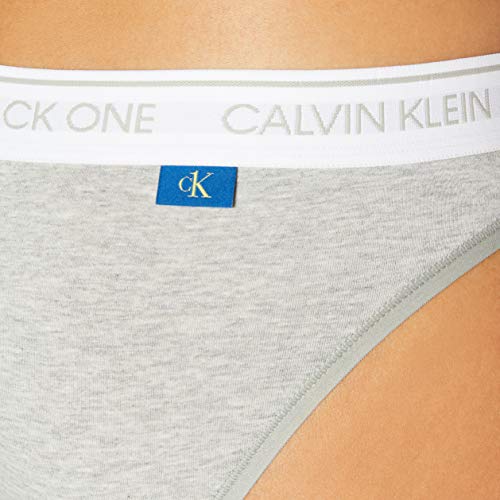 Calvin Klein Braguita de Bikini, Gris (Grey Heather 020), XL para Mujer