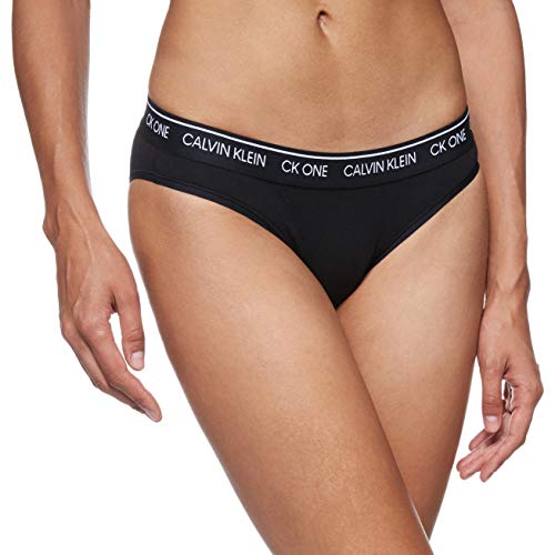 Calvin Klein Braguita de Bikini, Negro (Black 001), XL para Mujer