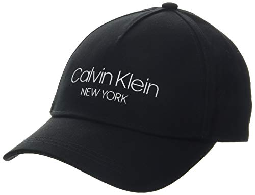 Calvin Klein CK NY BB Cap Gorra de béisbol, Negro (Black BAX), One Size para Mujer