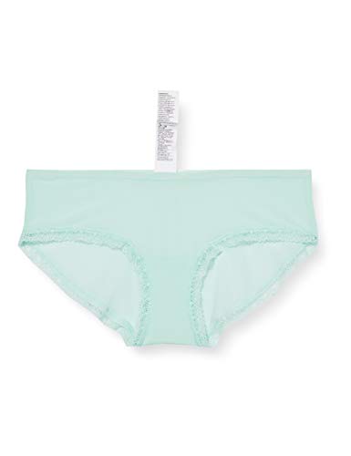 Calvin Klein Hipster Braguita, Verde (Tiffany TFZ), XS para Mujer