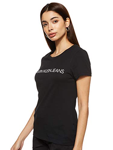 Calvin Klein J20J207879 Camiseta, 099, L para Mujer