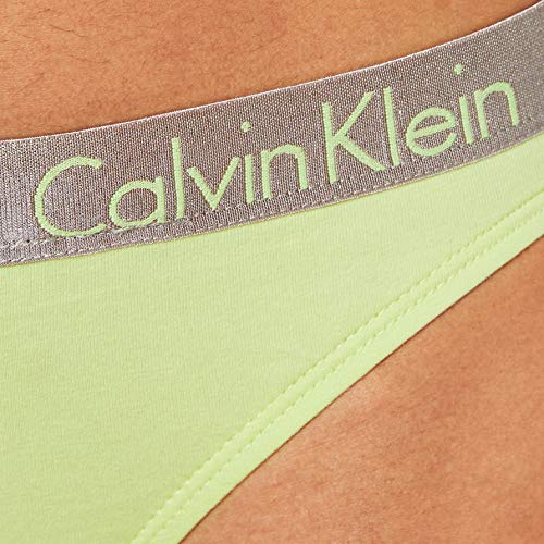 Calvin Klein Thong Lencería, Luz De Calcio, S Unisex Adulto