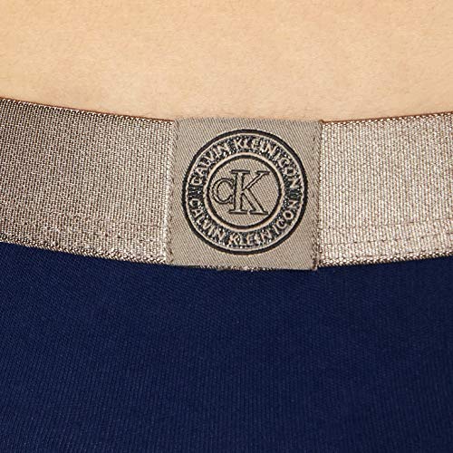 Calvin Klein Thong Lencería, Nueva Marina, XL Unisex Adulto