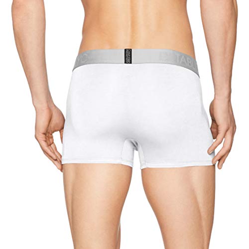 Calvin Klein Trunk Bóxer, Blanco (White 100), L para Hombre