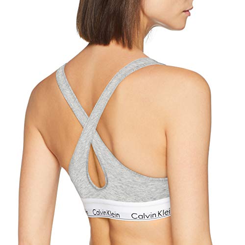 Calvin Klein Underwear 000qf1654e, Corsé Para Mujer, Gris (Grey Heather 020), L (94-99 cm)