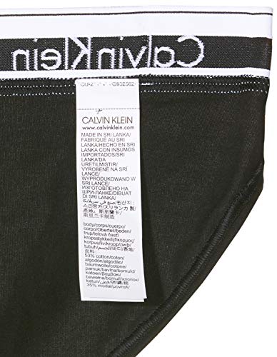 Calvin Klein underwear MODERN COTTON - BIKINI, Bikini Cullote para Mujer, Negro (Black 001), Small