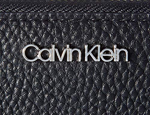 Calvin Klein Wallets, Carteras para Mujer, Black, One Size